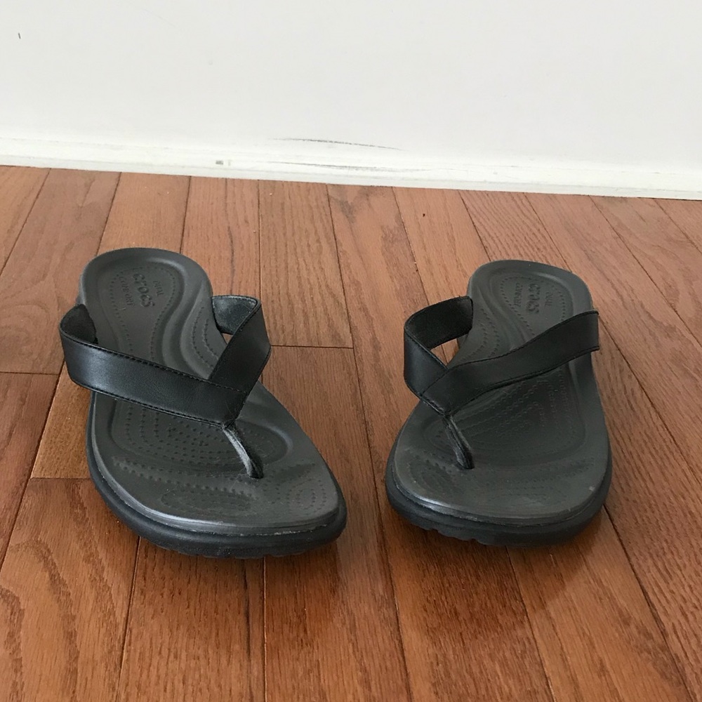 Crocs flip flops